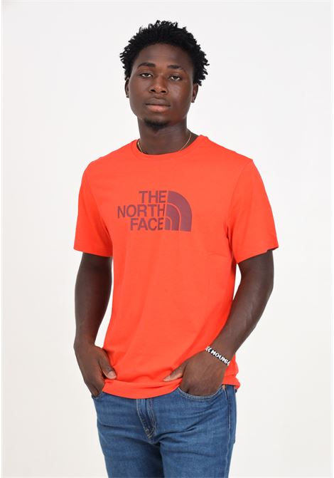 T-shirt a manica corta Easy arancione da uomo THE NORTH FACE | NF0A8A6C7ON1.